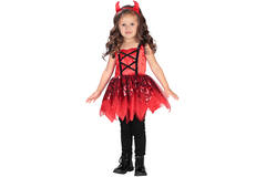 Child Costume Little Devil Age 4 - 6 Years