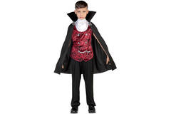 Child Costume Dracula Age 8 - 10 Years