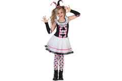 Child Costume Harlequin Honey Age 8 - 10 Years