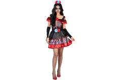 Adult Costume Day of the Dead Size S
