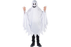Child Costume Ghostcape Age 6 - 10 Years