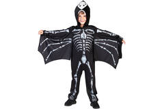 Child Costume Skeleton Dino Fossil Skeleton Age 6 - 8 Years
