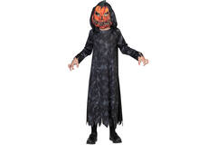 Child Costume Pumpkin Reaper Age 6 - 8 Years