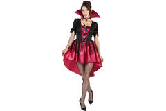 Adult Costume Velvet Vampire Size M/L