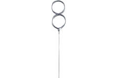 Sparkler Number 8 Silver 14.5 cm 30-60 Seconds