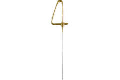 Sparkler Number 4 Gold 14.5 cm 30-60 Seconds
