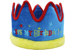 Crown It's My Birthday Fabric 57.7 x 13.9 cm