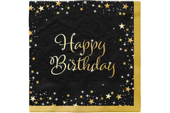 16 Napkins Starlight Birthday 33 x 33 cm