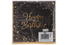 16 Napkins Starlight Birthday 33 x 33 cm