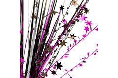 Spray Centrepiece Starlight Birthday Pink Foil / Paper 45.7 cm