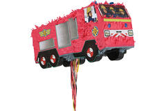 Pull Pinata Fireman Sam Paper / Plastic 49.8 x 20.5 x 16.8 c