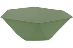 6 Bowls Vert Decor Hexagonal Dark Green 15.8 x 13.7 cm