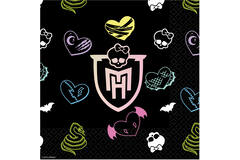 16 Lunch Napkins Monster High 33 x 33 cm