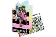 8 Invites and Envelopes Monster High Paper