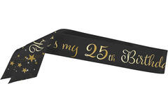Sash Starlight Birthday Personalizable 152.4 x 8.2 cm