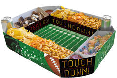 Snack Stadium Touch Down Party! 63.5 x 38.1 x 11.4 cm
