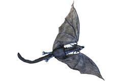 Animatronic Hanging Dragon 1 m x 14 cm x 80 cm
