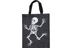 Tote Bag Skeleton Trick or Treat Fabric