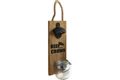Bottle Opener with Collection Bottle Plastic