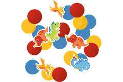 Confetti Dino Jungle Paper 14g