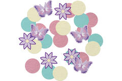 Confetti Flutter Garden Paper 14g