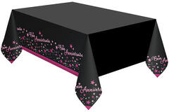 Tablecover Starlight Birthday pink Bon anniversaire Paper 120 x 180 cm