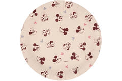 Plates - Mickey&Minnie - Gender Reveal - 18 cm - 8 pieces