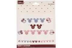 Letter Banner - Mickey&Minnie - Gender Reveal - 3 m