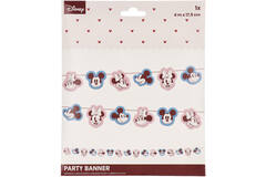 Flag Banner - Mickey&Minnie - Gender Reveal - 4 m