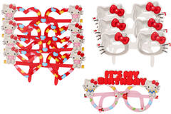 8 Hello Kitty paper Fun Glasses 