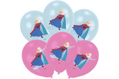 6 Latex Balloons Frozen 27.5 cm / 11"