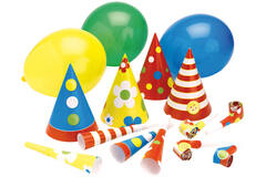 Party Kit Paper / Latex 16 Pieces