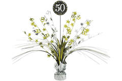 Spray Centrepiece 50 Sparkling Celebration - Gold Foil / Paper 45.7 cm