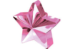 Balloon Weight Star Pink 150 g / 5.3 oz