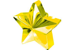 Balloon Weight Star Gold 150 g / 5.3 oz