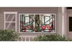 Foil Banner Zombies 165.1 x 85 cm