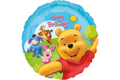 Foil Balloon - Winnie the Pooh & Friends - Happy Birthday - 45 cm