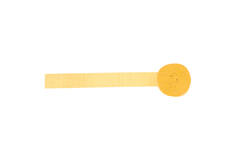 Crepe Streamer Primrose Yellow 4.4 x 2470 cm