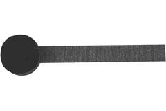 Crepe Streamer Black 4.4 x 2470 cm