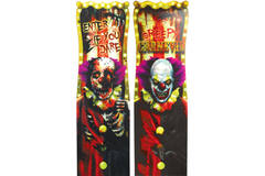Lenticular Portrait Creepy Carnevil Paper 94 x 30 cm