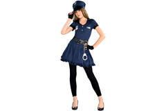Child Costume Cop Cutie Age 6-8 Years