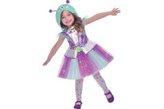 Child Costume Adorable Alien Age 6-8 Years