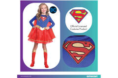 Child Costume Supergirl Classic 6-8 yrs