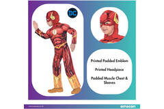 Child Costume The Flash 8-10 Years