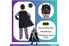 Child Costume Batman Classic 3-4 yrs