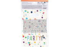 Gift Bags - Confetti "LET'S PARTY" - 15 x 23 cm - 8 pieces