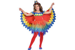 Child Costume Pretty Parrot Fairy Age 3-4 Years
