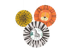 3 Decoration Fans Get Wild