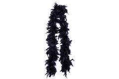 Costume Accessory Deluxe Feather Boa Black One Size