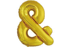 Large Letter & Gold Foil Balloon N34 Packaged 86 cm x 71 cm